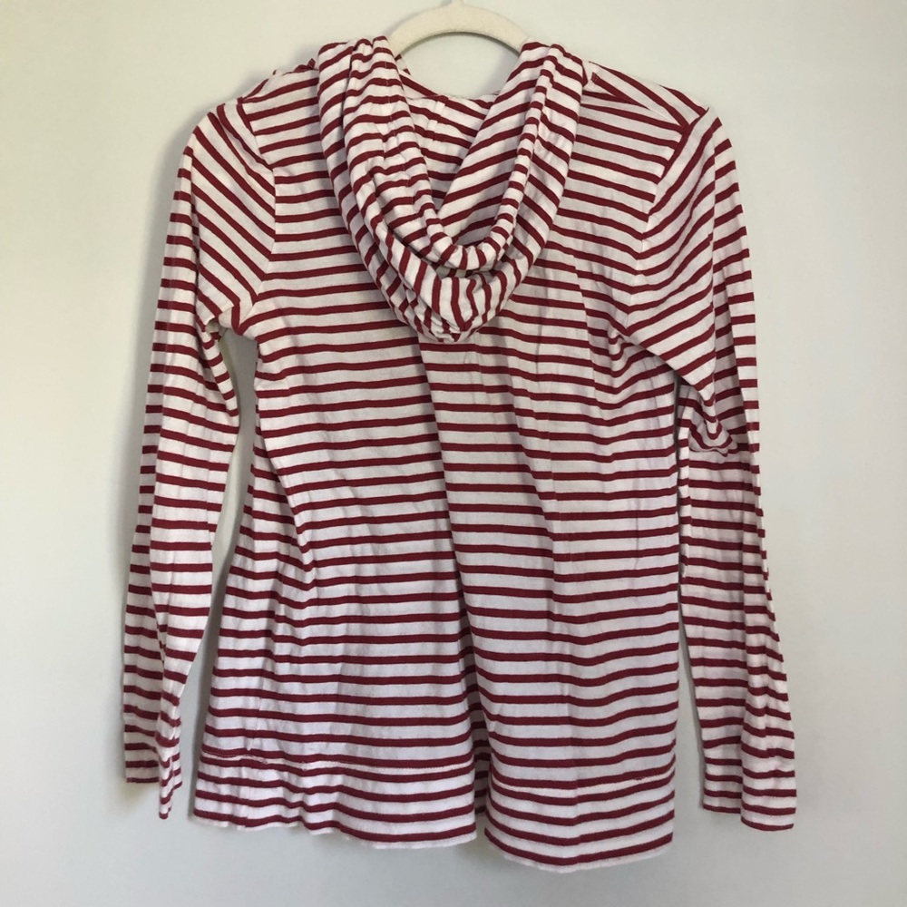 Lightweight J Crew Sweatshirt, with Hood - Picture 3 of 3